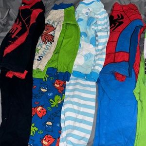 Toddler pjs pajamas 4T long sleeve (8sets)